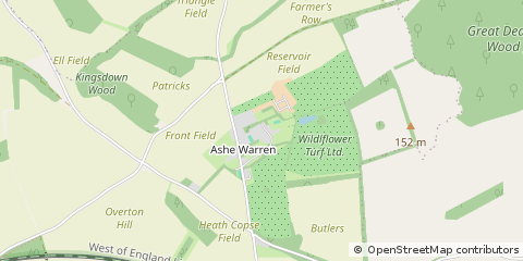 Map of Basingstoke, Hants