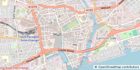 Map of Hull