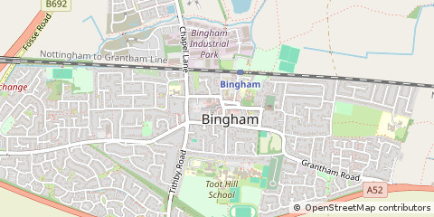Map of Nottingham