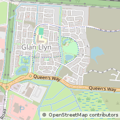 Map of Newport, Gwent