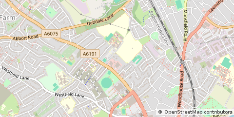 Map of Mansfield