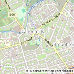 Map of Edinburgh