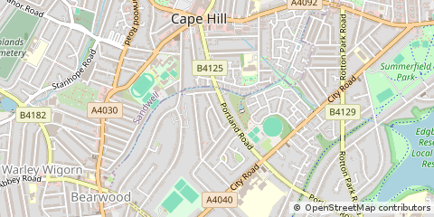 Map of Birmingham