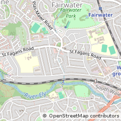 Map of Cardiff