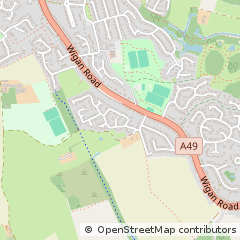 Map of Wigan