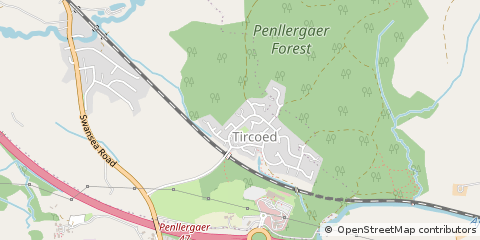 Map of Swansea