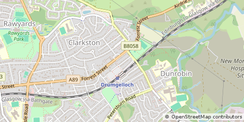 Map of Airdrie