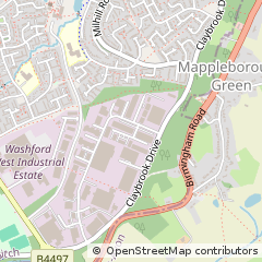 Map of Redditch