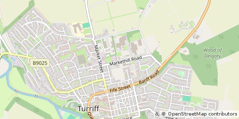 Map of Aberdeenshire