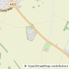 Map of Stratford-Upon-Avon, Warwickshire