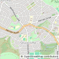 Map of Sheffield