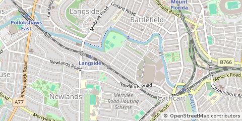 Map of Glasgow