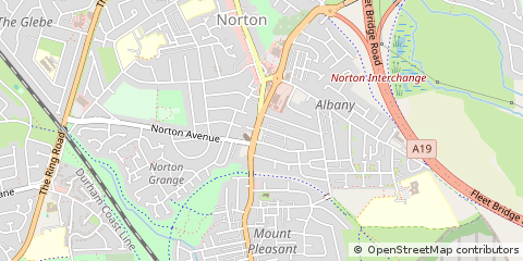 Map of Stockton-on-Tees
