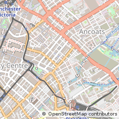 Map of Manchester