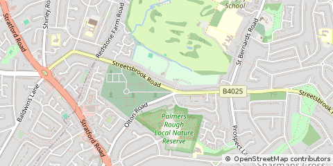 Map of Solihull,, West Midlands,