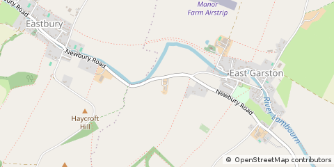 Map of Hungerford, Berkshire