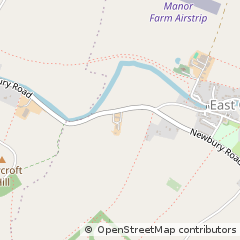 Map of Hungerford, Berkshire