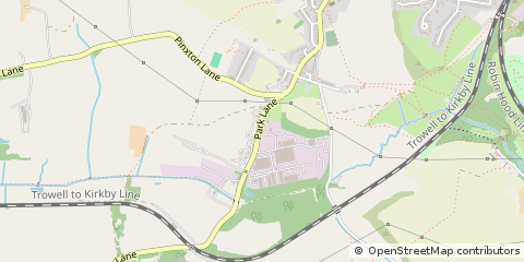 Map of Nottingham