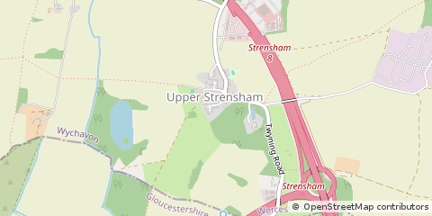 Map of Worcester
