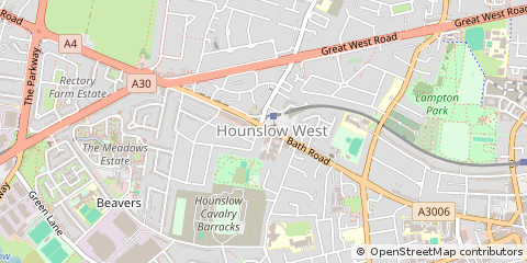 Map of Hounslow, London