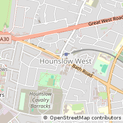 Map of Hounslow, London