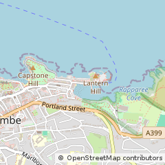 Map of Ilfracombe, Devon
