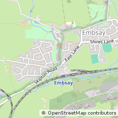 Map of Skipton, North Yorkshire