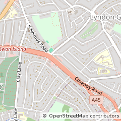 Map of Birmingham