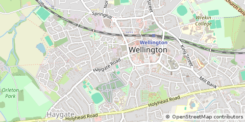 Map of Telford
