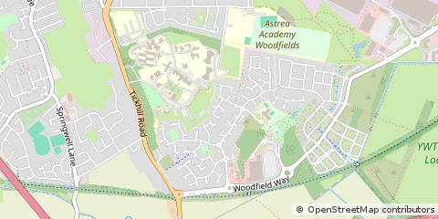 Map of Doncaster