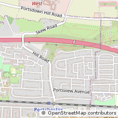 Map of Fareham, Hampshire