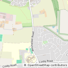 Map of Leicester