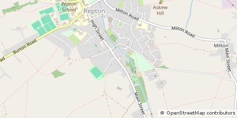 Map of Derby, Derbyshire