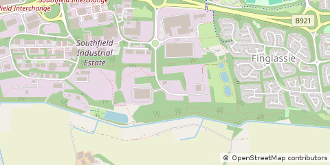Map of Glenrothes, Fife
