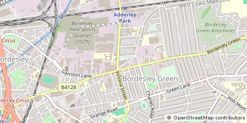 Map of Birmingham
