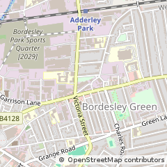 Map of Birmingham
