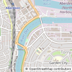 Map of Aberdeen, Grampian
