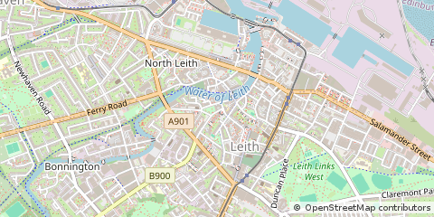 Map of Edinburgh