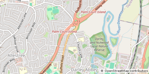 Map of Derby