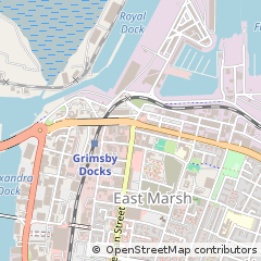 Map of Grimsby, N.E Lincs