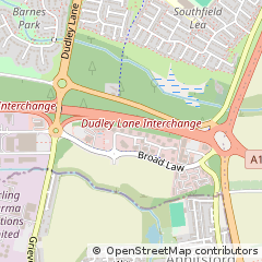 Map of Cramlington, Northumberland