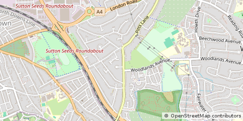 Map of Reading
