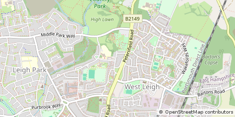 Map of Havant