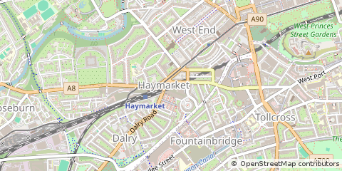 Map of Edinburgh