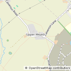 Map of Milton Keynes, Bucks