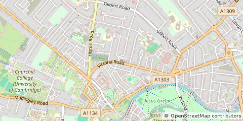 Map of Cambridge