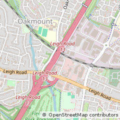 Map of Eastleigh
