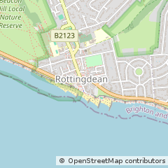 Map of Brighton, East Sussex