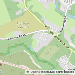 Map of Liphook, Hampshire
