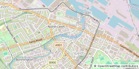 Map of Edinburgh